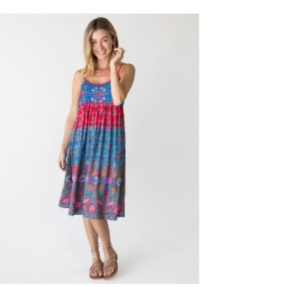 Midi Dress Adjustable Straps